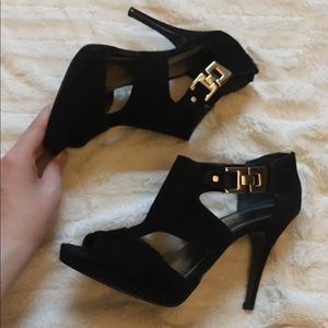 ALFANI Black Heeled Sandals